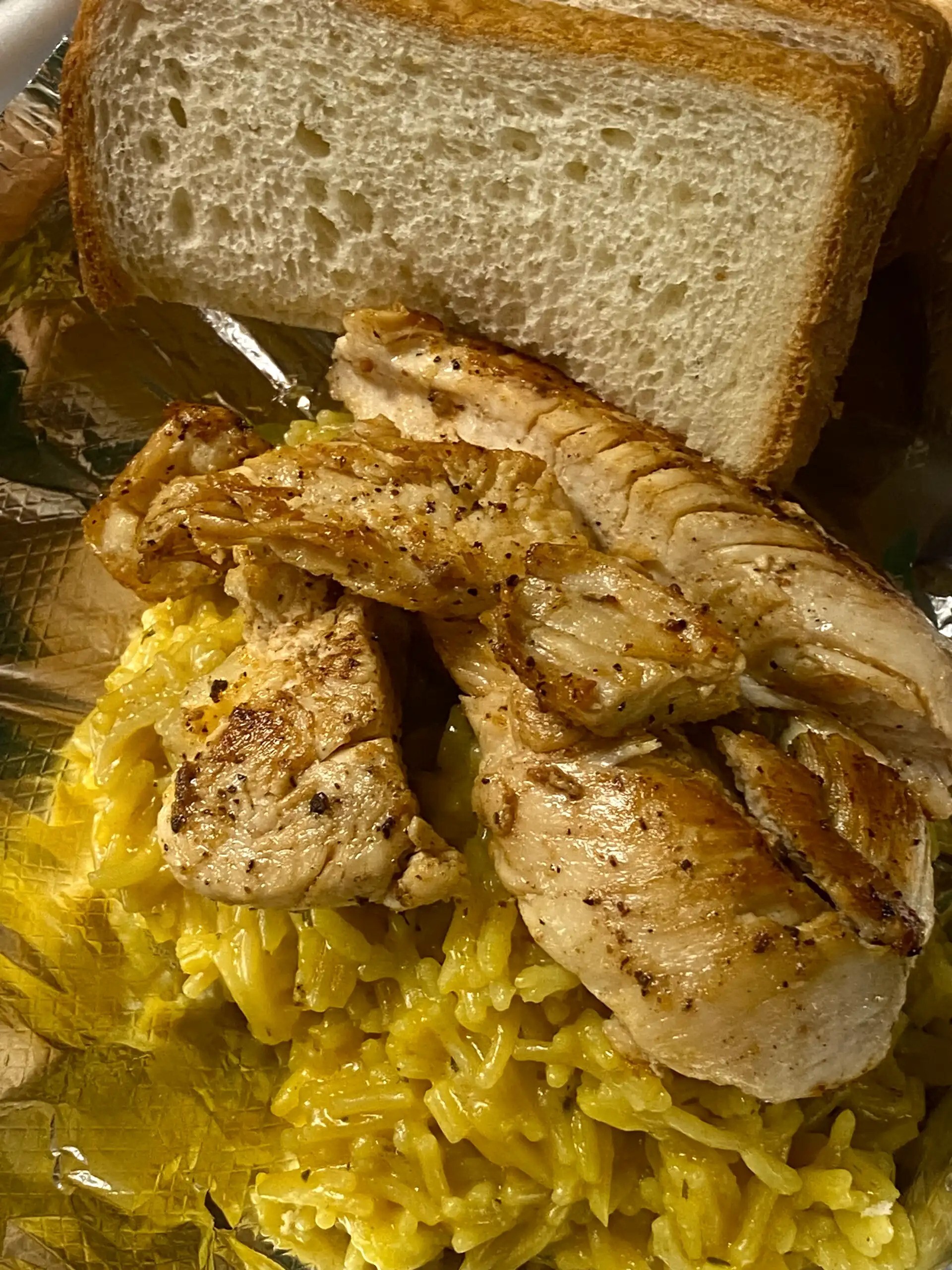 Grilled Chicken and Rice